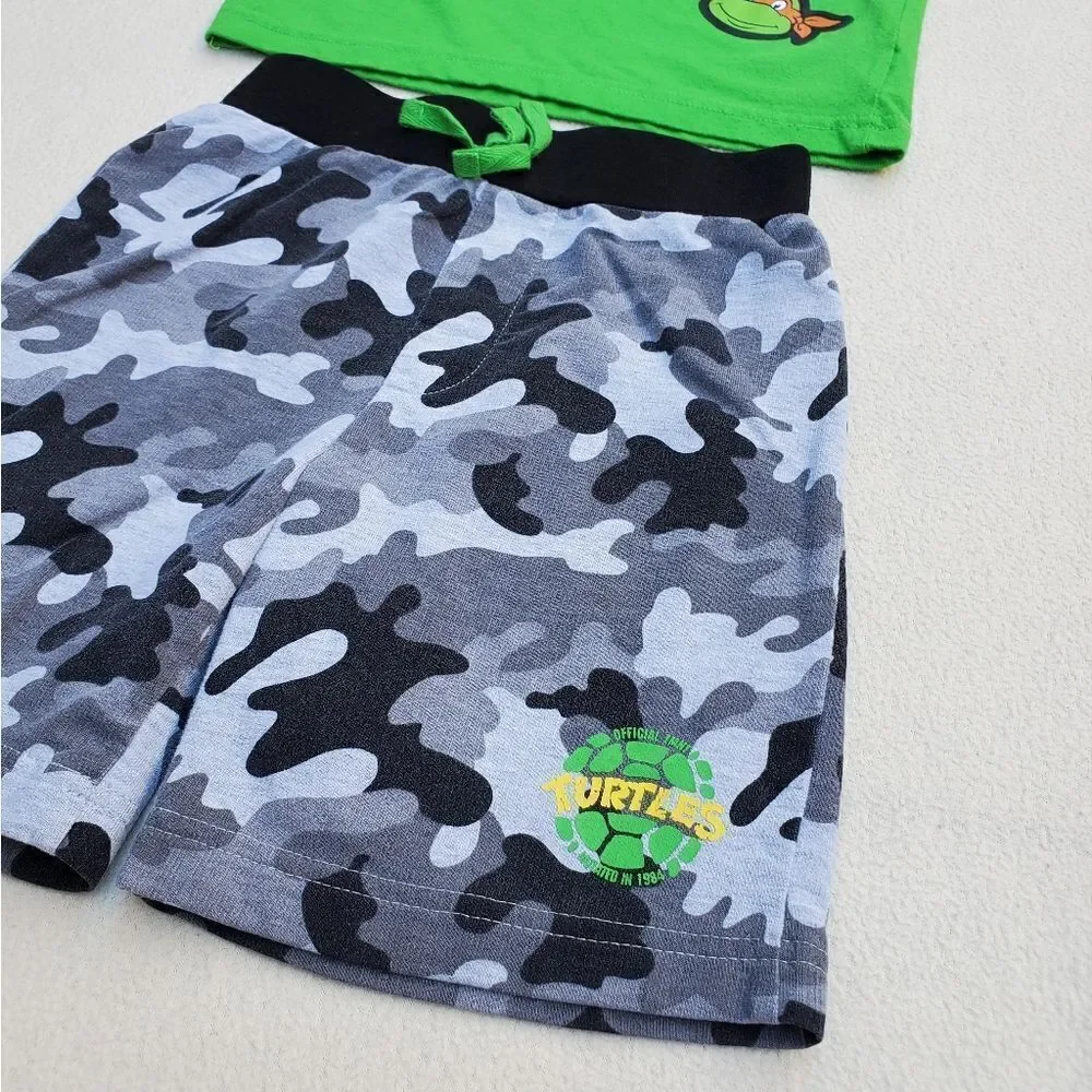 Nickelodeon Ninja Turtles tank top and shorts set Size 4T